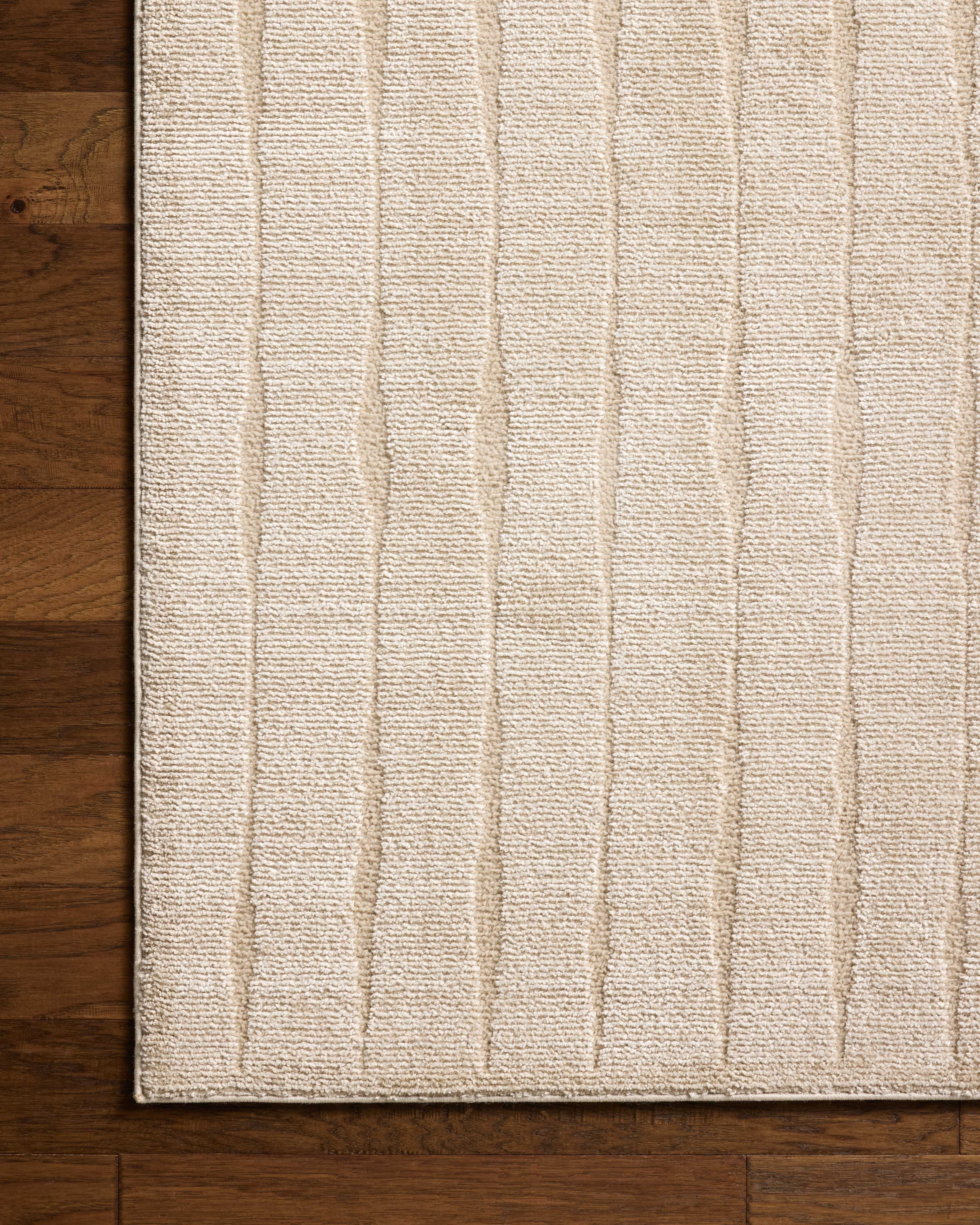 Chris Loves Julia x Loloi Calvin Ivory / Oatmeal 11'-6