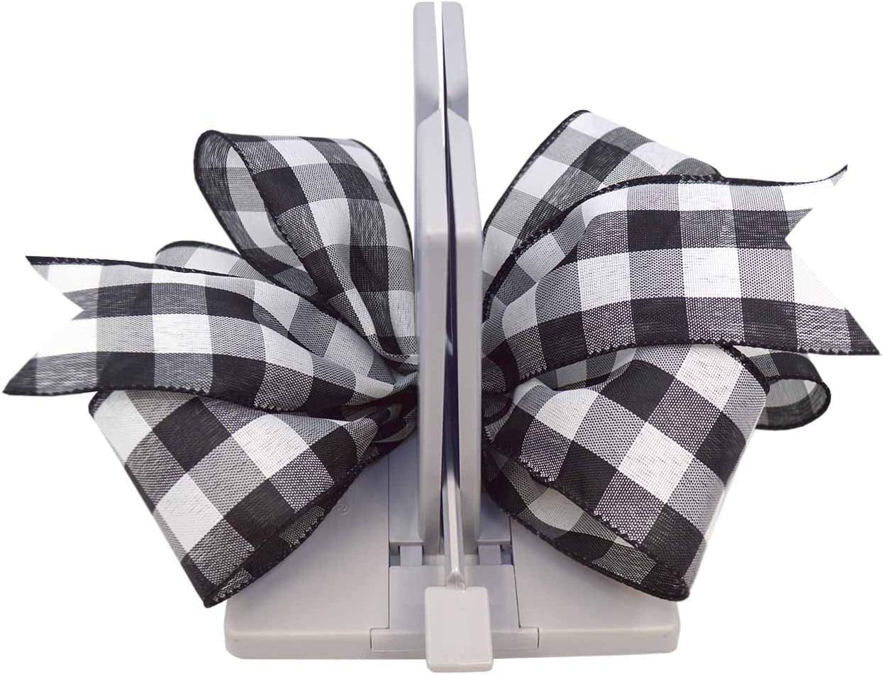 Bowdabra Bow Maker - Easy Bowmaking Tool - Craft Bowmaker for Ribbons,  Wreaths, Hair Bows, Gift Bows 