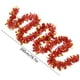 thumbnail image 3 of Guirnalda de Navidad con purpurina roja Twist metálico | Decoración de ratán de 78,7 pulgadas de largo para árbol, coronas, escaleras, barandillas, puerta, interior exterior | Adorno moderno de, 3 of 6
