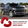 thumbnail image 2 of Fundas para enganches de remolque TECHPICCO Chevy Silverado 1500 2007-2024, 2 of 7