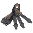 thumbnail image 3 of Folk Guitar Electric Guitar Bass Pure Cotton Strap with Headstock Pick-Black, 3 of 5