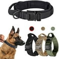 thumbnail image 6 of Tactical Dog Collar Nylon Adjustable K9 Collar Military Dog Collar Heavy Duty Metal Buckle with Handle, 6 of 8