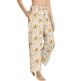 thumbnail image 2 of Xecao Squirrel And Leaves Women's Straight Lounge Pajama Pants: The Epitome of Relaxed Sleepwear, 2 of 9