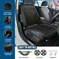 thumbnail image 7 of Lodintech Cooling and Heated Car Seat Cushion with Massage Cooling Car Seat Cover Heated Ventilated Seat Pad 12V Seat Warmer Cooler Fits Winter Summer Black 1PCS, 7 of 7