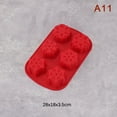 thumbnail image 1 of MesaSe Christmas Tree Elk Silicone Mousse Cake Baking Mold Santa Snowflake Chocolate Bi, 1 of 4