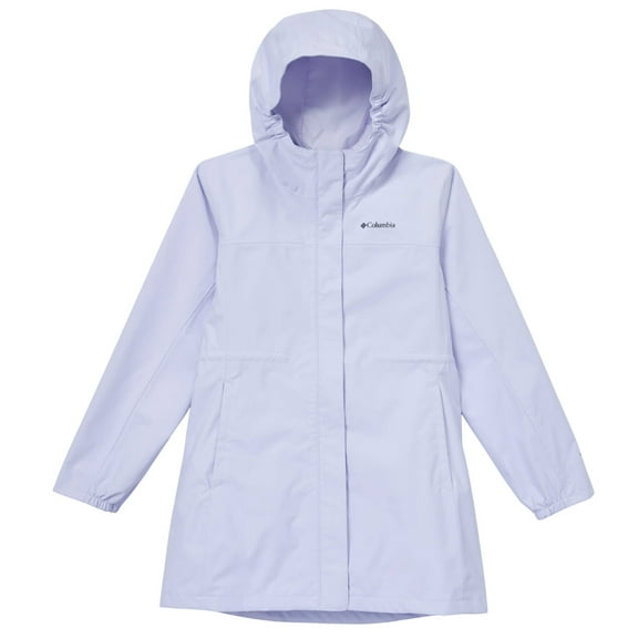 Columbia Girls' Hikebound Long Jacket - Color Snowdrift - Size L