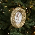 thumbnail image 6 of 2PCS Christmas Tree Decorations Picture Frame Khaki Glitter Photoframe Christmas Tree Ornament Christmas Picture Ornaments for Christmas Tree Decorations JASKFLY, 6 of 6