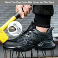 thumbnail image 2 of Steel Toe Cap Work Shoes Waterproof Safety Shoes Mens Womens Lightweight Breathable Safety Trainer EU 36-46, 2 of 7