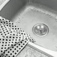 thumbnail image 4 of EeaseMX Tapón de fregadero de cocina Cubierta de decoración plana Tapón de drenaje de fregadero de acero inoxidable, 4 of 7