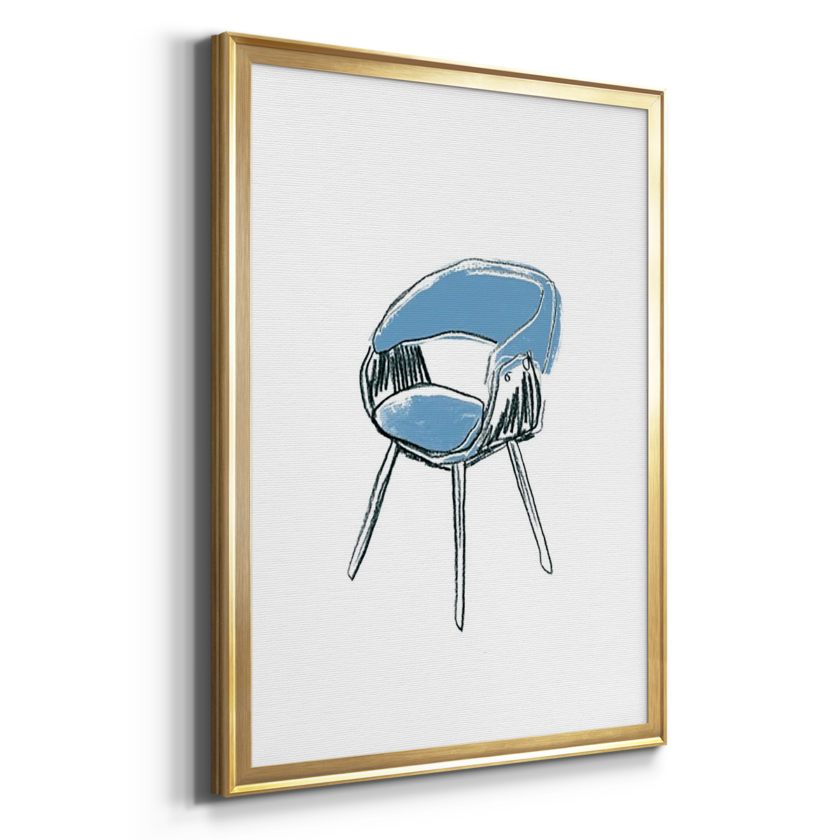 Take a Seat I Premium Framed Print, in Gold, Black, or Silver - Ready to Hang