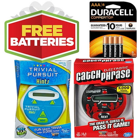 Your Choice, Hasbro Electronic Gaming with FREE Duracell Batteries (32% Savings)
