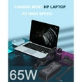 thumbnail image 2 of Cargador de portátil Emaks 45W 65W SK90A195231 para HP Pavilion 15-F, 2 of 6
