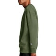 thumbnail image 4 of Champion Men's and Big Men's Powerblend Fleece C Logo Crewneck Sweatshirt, up to Size 4XL, 4 of 5