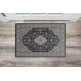 thumbnail image 4 of Tapis Emerald Grenier marine & bleu de 5 pi x 7 pi, 4 of 5