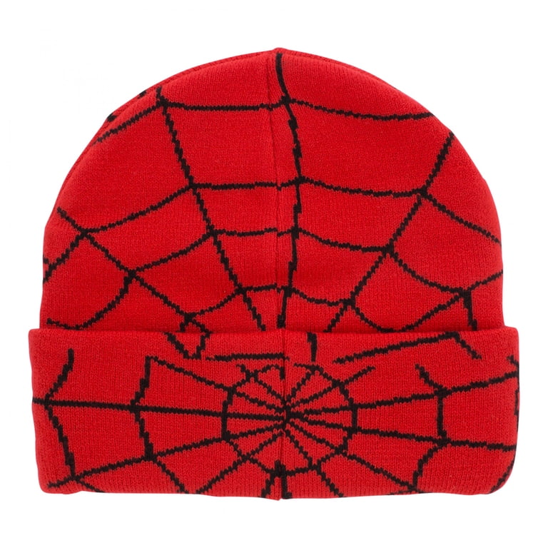 Spider-Man Mask Cuff Knit Beanie - Walmart.com