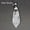Clear Quartz, variant on Natural Gemstone Faceted Drop Reiki Chakra Healing Pendant Beads Silver 11x35mm-Clear Quartz