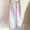 thumbnail image 5 of REDARER Girls Printed Balloon Pants, Elastic Waist & Casual Summer Trousers for Daily Wear,4-5 Years, 5 of 8