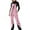 Pink, variant on Krdevn Girls Insulated Bib Overalls - Waterproof Snow Pants for Toddler Kids, Winter Ski & Outdoor Play, Windproof Thermal Overalls,12-13 Years