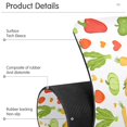 thumbnail image 4 of Yayeee Faucet Mat for Kitchen Sink 14.7" Diatomite Long Splash Guard Pad, White Vegetables Pattern, 4 of 7