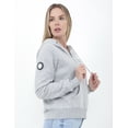 thumbnail image 3 of Sudadera Dama K-Swiss AWS66 Color Gris, 3 of 4