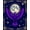 Purple, Pattern 3, variant on ODIKA 8'x10' Machine Washable Non-Slip Area Rug, Feathered Stitch Hooking Artisan Project High Traffic Rug, Purple, 620680