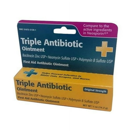 Taro Neosporin First Aid Triple Antibiotic Antiseptics Ointment Original Strength, 1 Ct