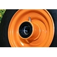 Antego, Tire and Wheel, 11x4.00-5, Orange Flat Free Set of 2 - Walmart.com