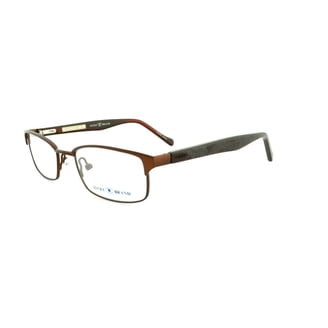 Marchon NYC M-CULLEN Eyeglasses 210 Brown - Walmart.com display picture 1