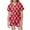 Red, variant on Kids Kid Christmas Pajamas Set Printed Silk Pjs Short Sleeve 2 Piece Sleepwear Button-Down Christmas Outfit Girls Pajamas Size 8-9 Years