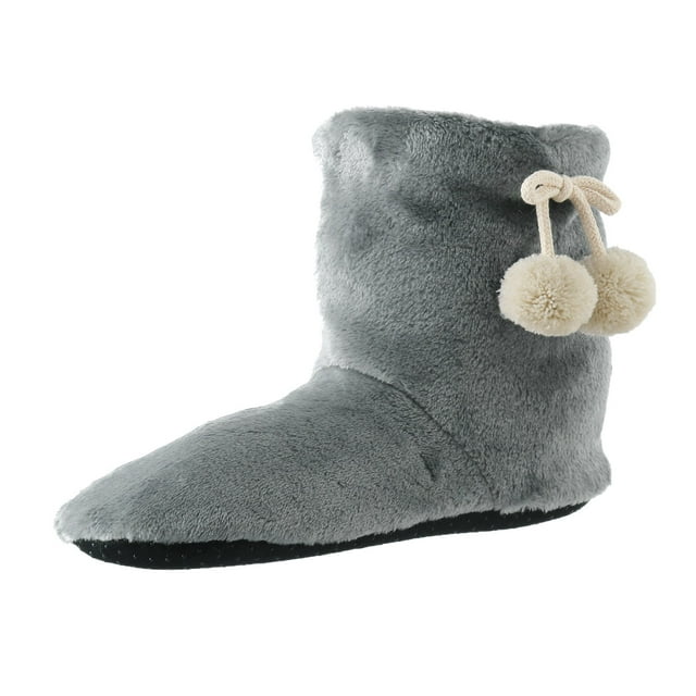 Dsscvnef Bottines pour Femmes Confortables et Chaudes, Mi-Mollet, Chaussures Décontractées pour la Maison, Intérieur et Extérieur