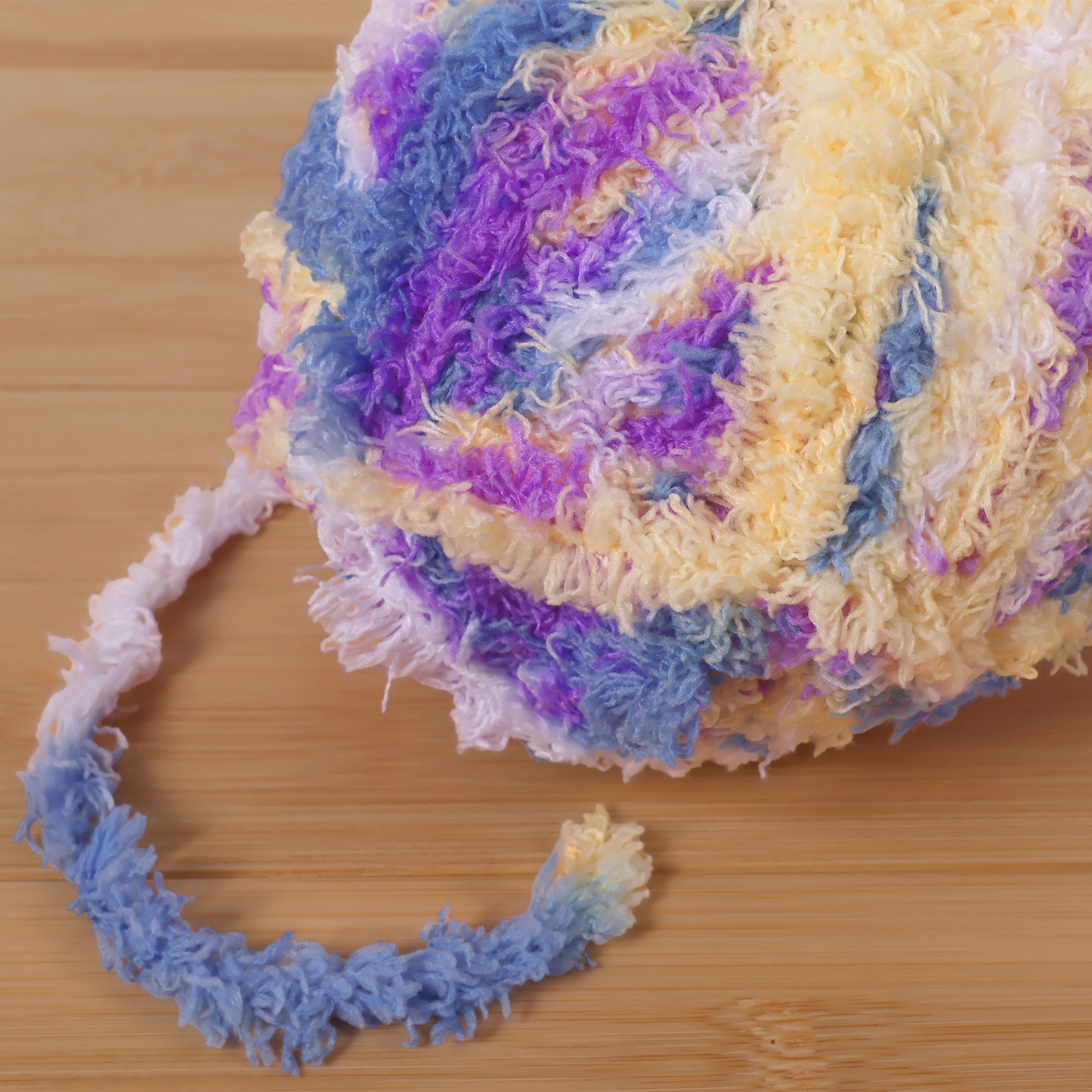 JubileeYarn Fluffy Furries Yarn - 100g/Skein Polyester - Bilby - 2 Skeins