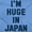 Carolina Blue, variant on Im Huge In Japan Dad Joke Innuendo Plus Size Crewneck Graphic Tee Shirt Brisco Brands 4X