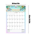 thumbnail image 3 of MOQIN 2025-2026 Calendar -Includes January 2025 to June 2026 -18 Monthly Wall Calendar 2025-2026,16 x 12",2025 Hanging Calendar Vertical Small Calendar for Desk Wall Family Paper Calendar, 3 of 6