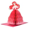 Hallmark Disney The Little Mermaid Ariel Amazing You Honeycomb 3D Pop-Up Card