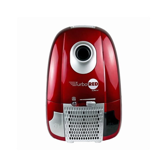 Atrix Turbo Canister Vacuum with 3-Stage HEPA Filtration System, Red AHC-1