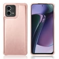 thumbnail image 4 of Motorola Moto G Stylus 5G 2023 Case,Takfox PU Leather Folio Wallet Case with Card Slots Holder Kickstand Double Magnetic Shockproof Anti-Scratch Protective Cover for Moto G Stylus 5G 2023-Rose Gold, 4 of 10