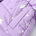 thumbnail image 4 of YTDSCS Toddler Kids Girls Winter Waisted Coats Hooded Warm Outerwear Thickened Cotton Coat Jacket for Girls 4-10+ Years Old, 4 of 9