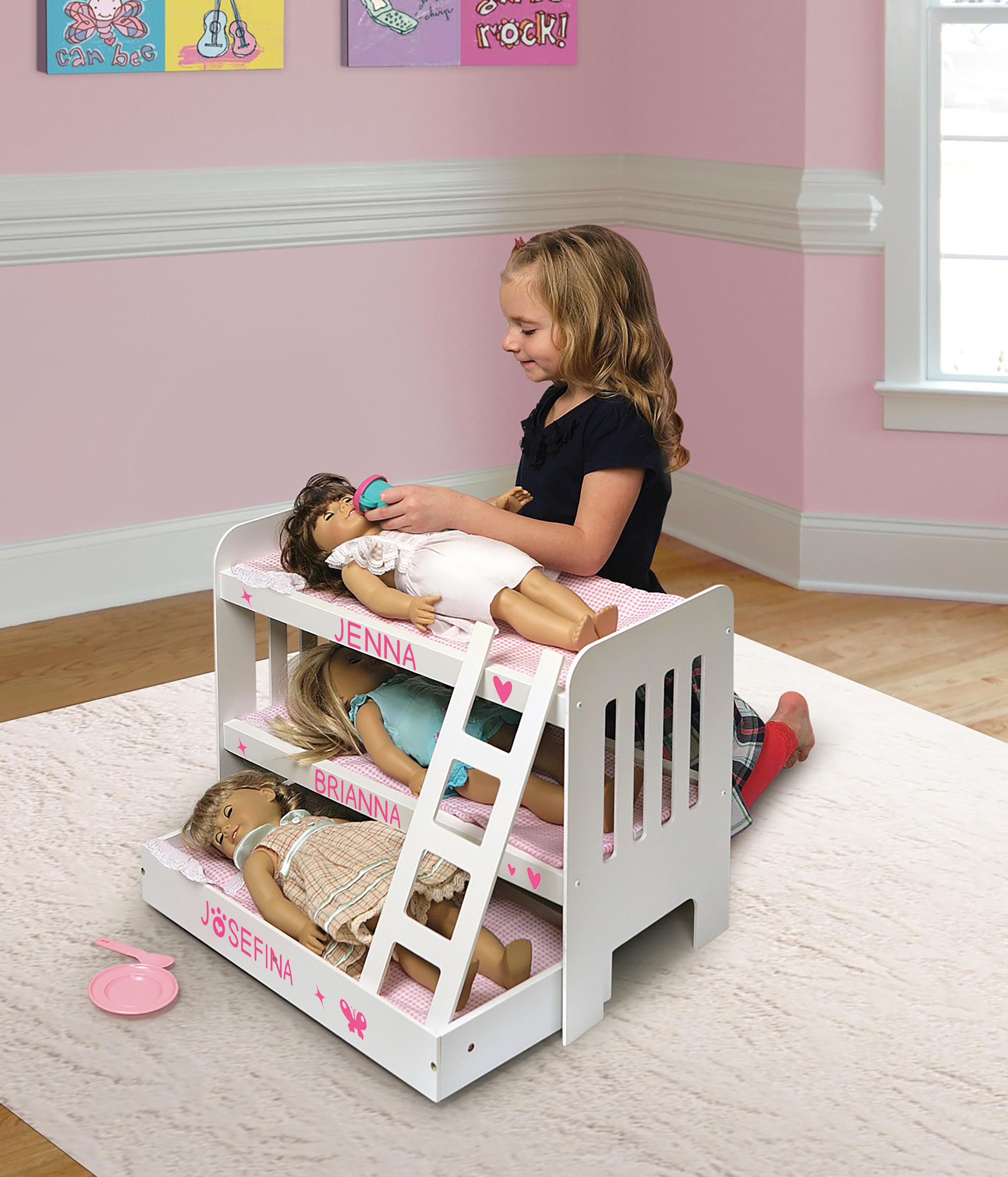 badger basket trundle doll bunk beds