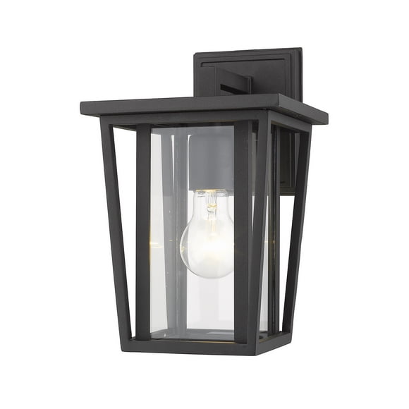 Seoul 1 Light Outdoor Wall Sconce Clear