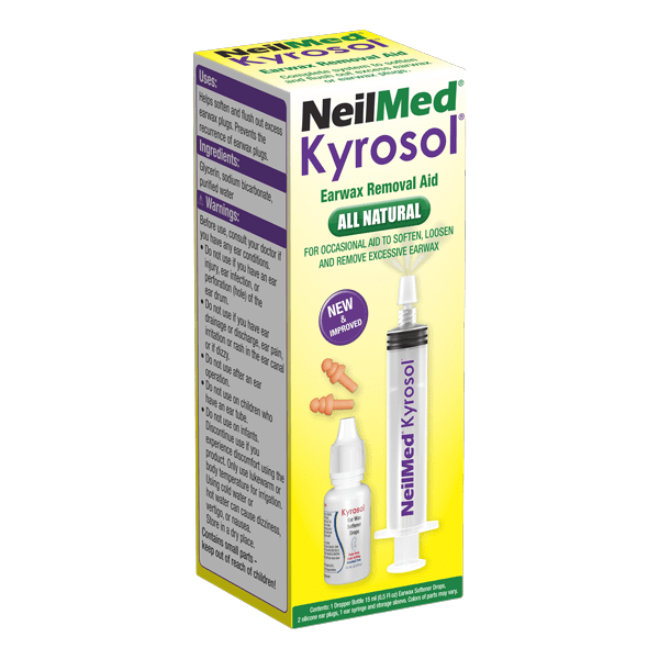 NeilMed Kyrosol All-Natural Earwax Removal Aid