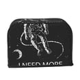 thumbnail image 2 of Yiaed I Need More Space Print Two Slice Bread Machine Cover, Universal Size Kitchen Appliance Cover for Bread Machine,Bread Machine Cover, 2 of 7