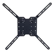 ProX XF-MESA MEDIA MK2 DJ Facade Table Station withTV Mount, Black and White