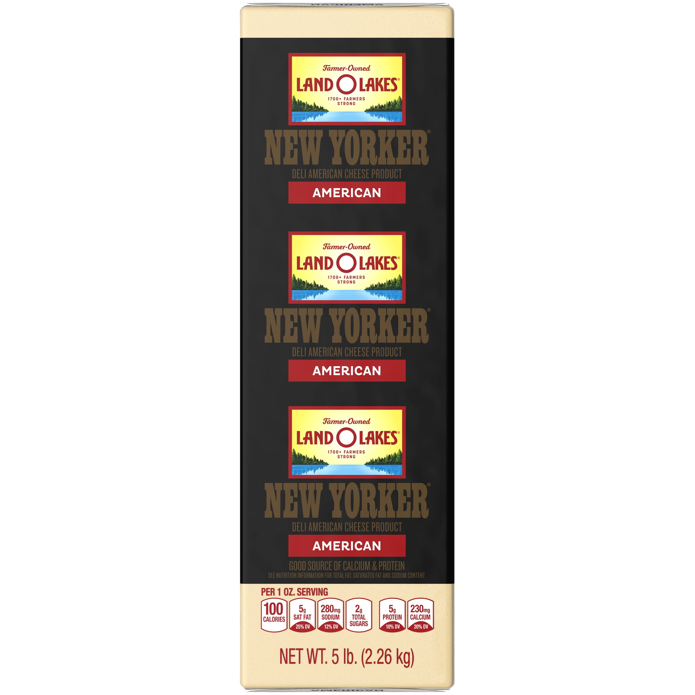 Land O Lakes® New Yorker White Deli American Cheese, Deli Sliced