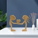 thumbnail image 2 of 2x Escultura Tallada Decoración Pequeña Decoración para hogar Adorno, 2 of 9