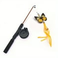 thumbnail image 5 of Cat Toy Set Retractable Cat Wand And Butterfly Dragonfly Set For Indoor Funny Cat Sticks, 5 of 5