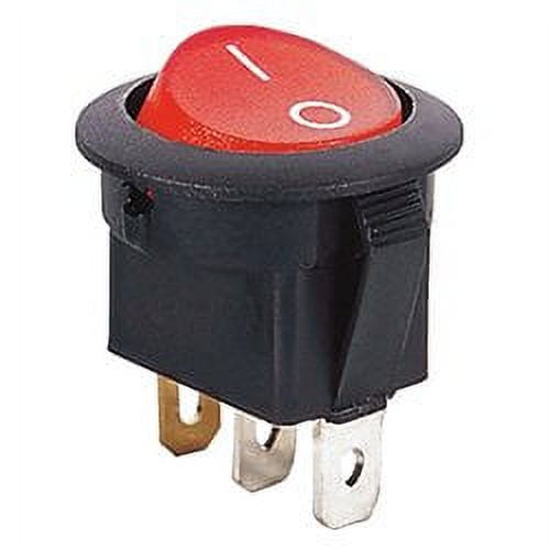 CES SPST 110 Volts AC Illuminated Rocker Switch
