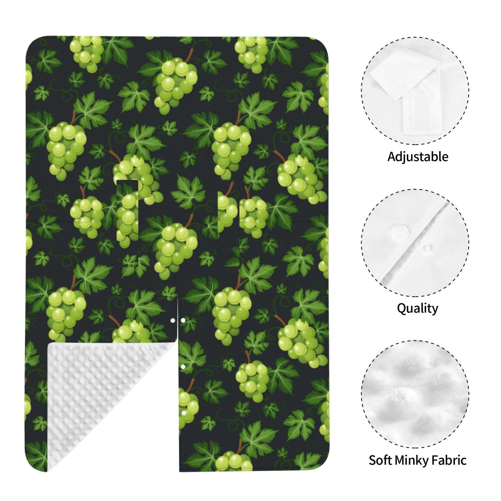 Car Seat Cover Baby - green leaf Grape Breathable Infant Car Seat Cover for Baby Carseat, Lightweight Comfort Baby Essentials Must Haves Newborn Stuff for Girl Boy