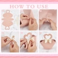 thumbnail image 4 of 12 Sets Leather Bowknot Gift Boxes with Handle 6.3x4.9x2inch Pink Reusable Mini Handbag Treat Box Wedding Candy Gift Bags with Heart-shape, 4 of 6