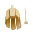 thumbnail image 1 of serony Tambour en Bois pour Enfant, Percussion en Bois, Polyphonique, Huit Notes Rythmique, Jouet de Percussion. Instrument pour Concert à l'Extérieur, 1 of 1