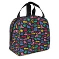 thumbnail image 2 of Easygdp Colorful Excavator Bolsa Térmica Premium - Tela Oxford Impermeable, Gran Capacidad, Bolsillo Frontal, Unisex para Trabajo, Escuela, Actividades al Aire Libre y Picnics, 2 of 7